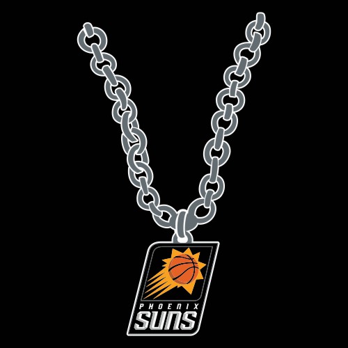 Phoenix Suns Primary Necklace logo iron on paper